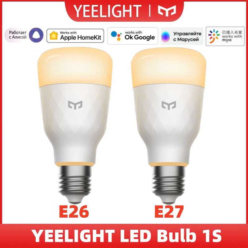 Yeelight Light Smart Bulb - Yeelight LED 전구 1S E26/E27 따뜻한