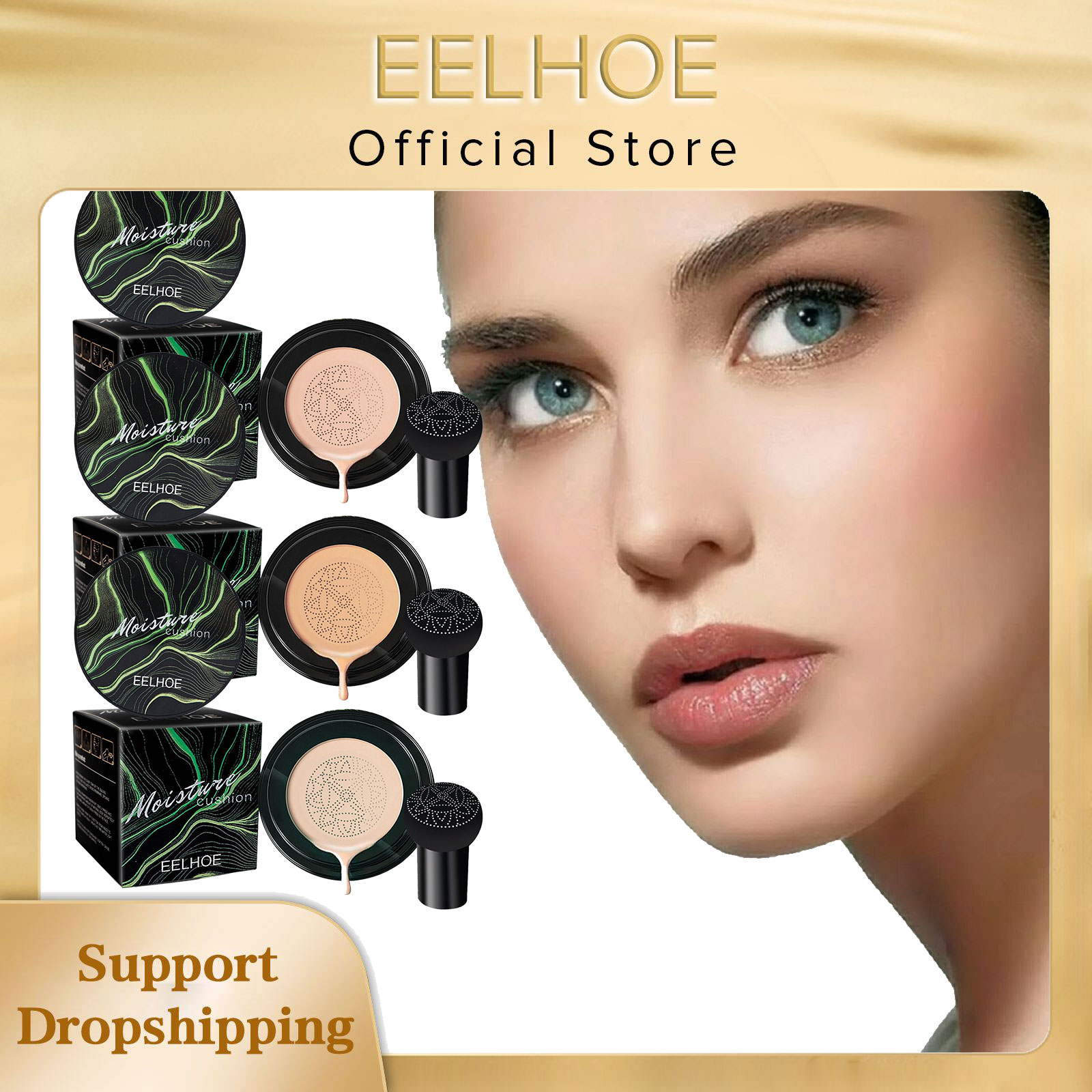 Bb Cushion Korean - EELHOE 버섯 헤드 에어 쿠션 BB