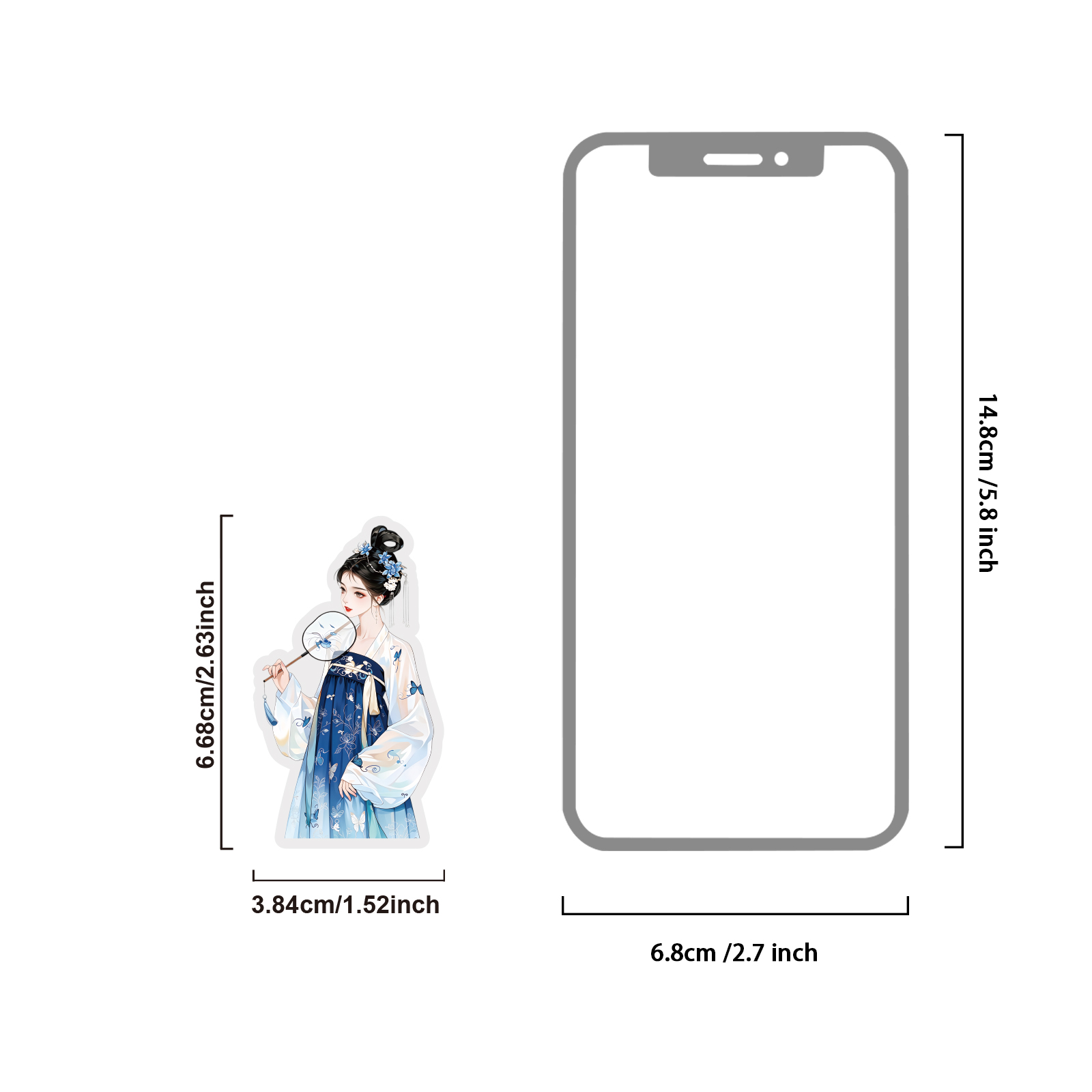 Etori Life 30Pcs 블루 예술적 중국 스타일 - Korean Lifestyle Aesthetic 리뷰 및 가격
