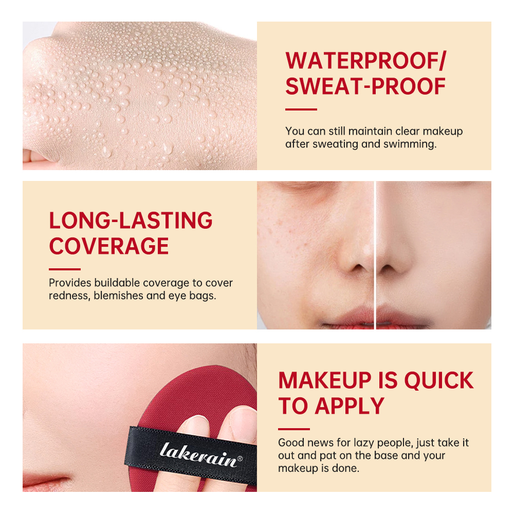 레이커레인 에어 쿠션 모이스처라이징 파운데이션 컨실러  - Bb Cushion Korean 리뷰 및 가격