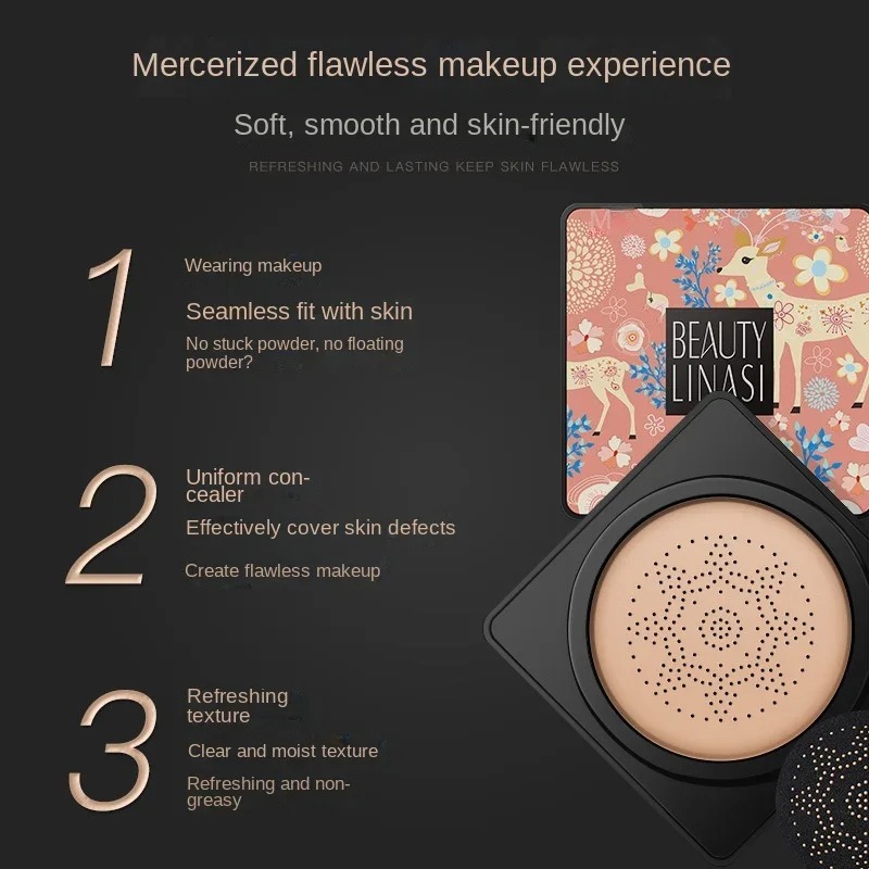 비비 에어쿠션 CC크림 파운데이션 컨실러 머쉬룸 헤드  - Bb Cushion Korean 리뷰 및 가격